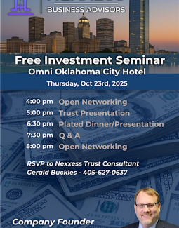 Investment Dinner Seminar - Nexxess Business Advisors